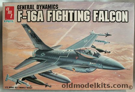 AMT 1/72 General Dynamics F-16 Fighting Falcon - Netherlands / Norwegian / Israeli / Danish / Belgium Air Forces / USAF 474 TFW 428 TFS, 8800 plastic model kit